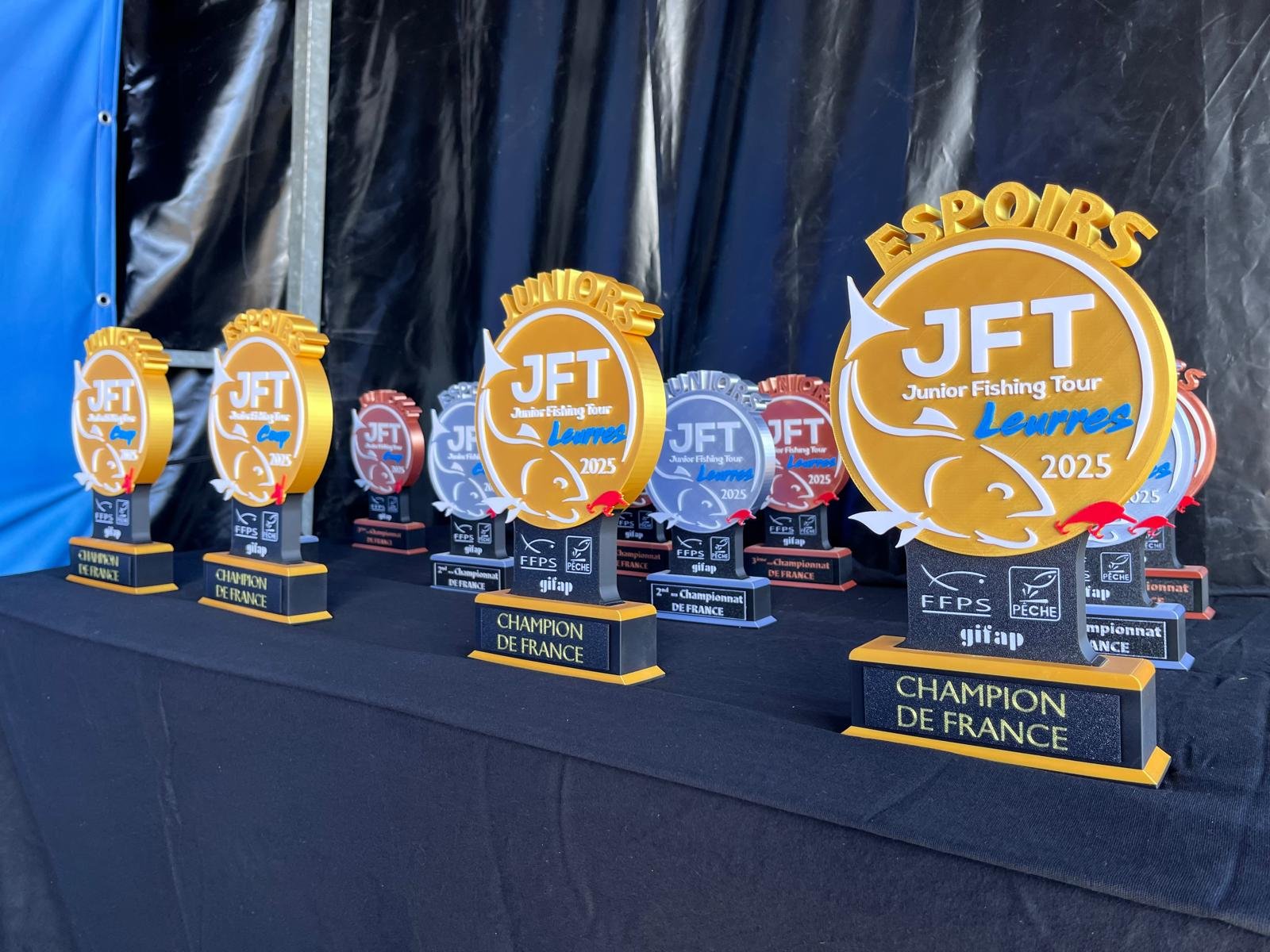 Réalisation Ivory3D — Impression 3D pour les championnats de France De pêche Jeunes
